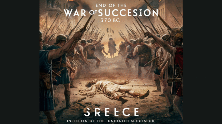 370 Bc War of Succession Died Without Naming a Successor